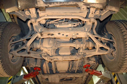 Защита картера Sheriff для GM Hummer H3 2005-2010 арт.04.1468