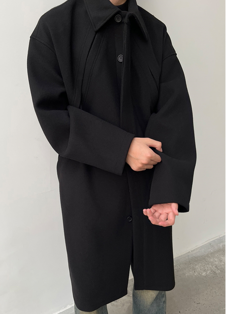 Пальто KREATE Structure Split Trench Coat