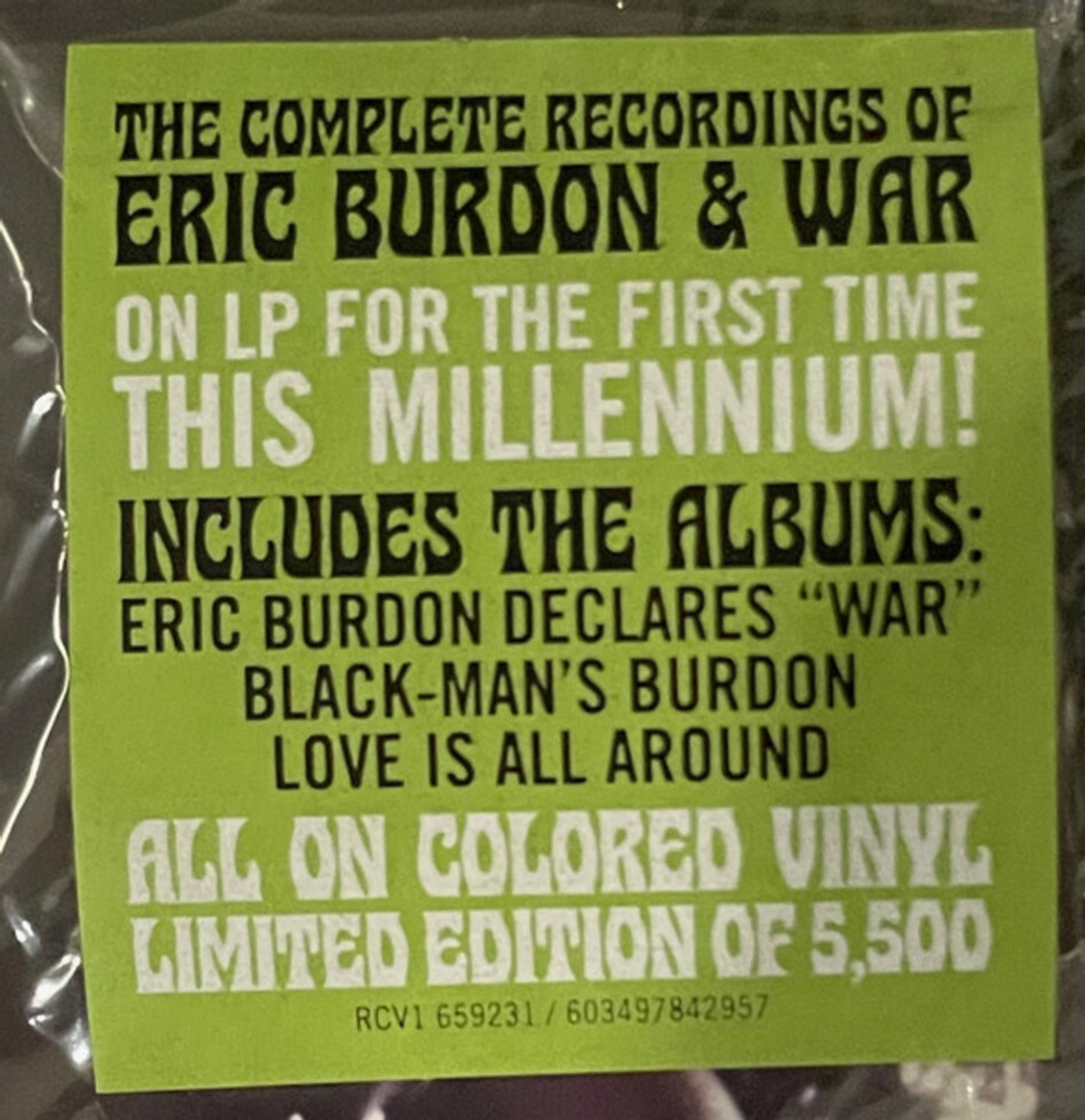 Eric Burdon & War / The Complete Vinyl Collection (Coloured Vinyl)(Limited Edition)(4LP)