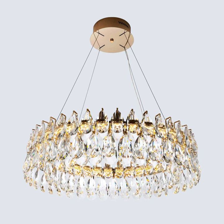 Подвесная светодиодная люстра Modelux Premium ML.6901.800P GD