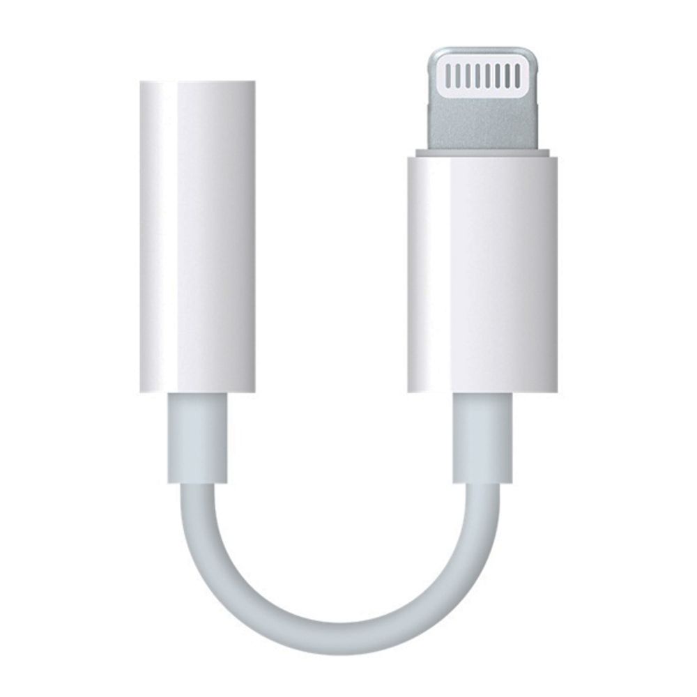 Адаптер Apple Lightning на 3,5 мм White