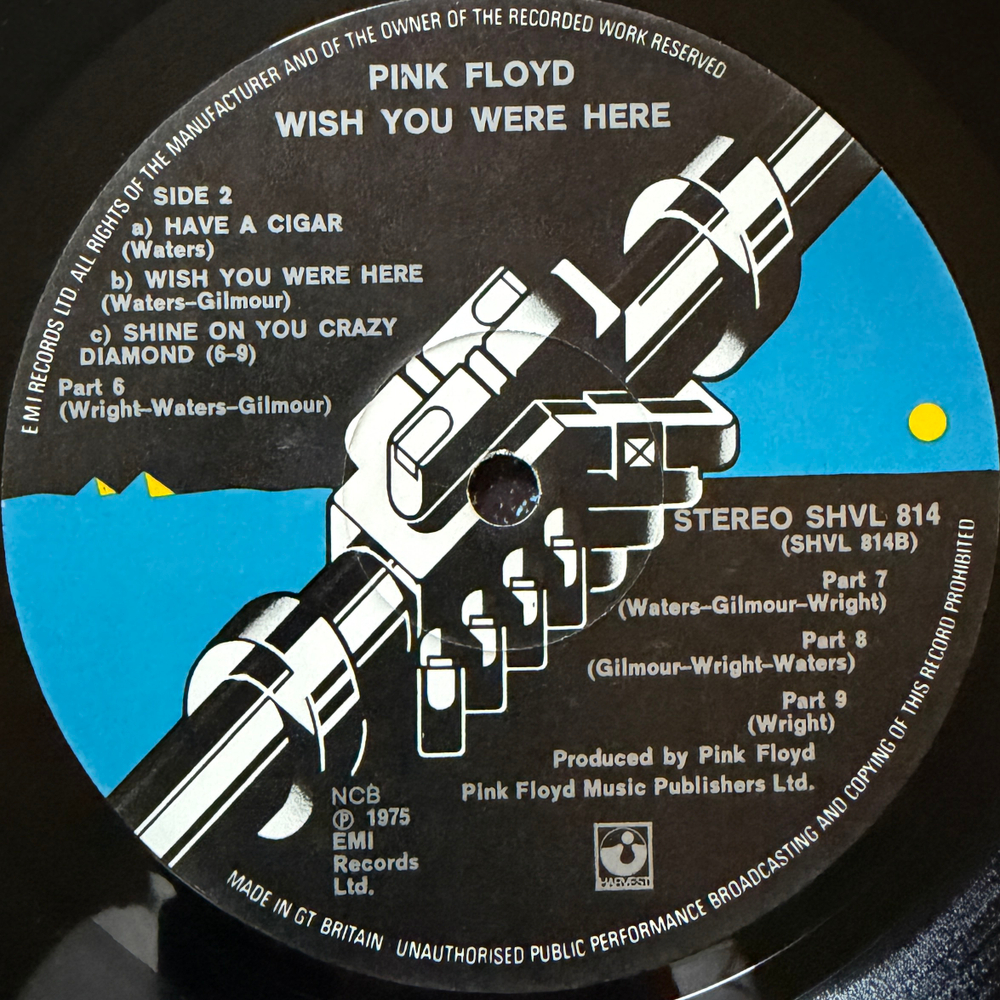 Pink Floyd ‎– Wish You Were Here (Скандинавия 1975г.)
