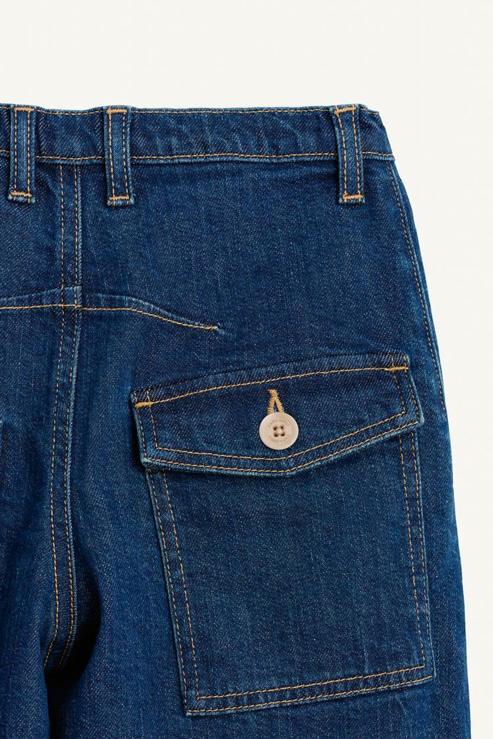 ZARA ДЖИНСЫ ШИРОКОГО КРОЯ, СИНИЙ/ИНДИГО