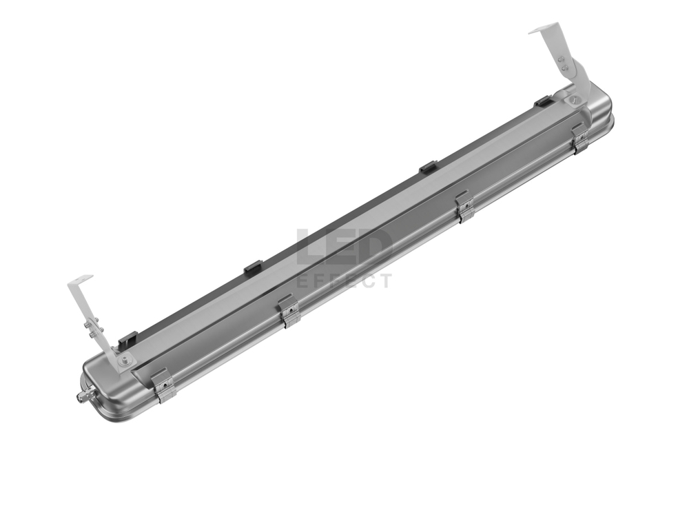 Светильник LED ДСП МЕТАН 53Вт 7800лм 5000К IP65 КСС Д 1283х165х75мм LED Effect