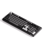 AKKO 5098B, Black&Sliver with Screen 3 Modes RGB Hot Swap V3 Piano Pro switches,ASA profile keycap