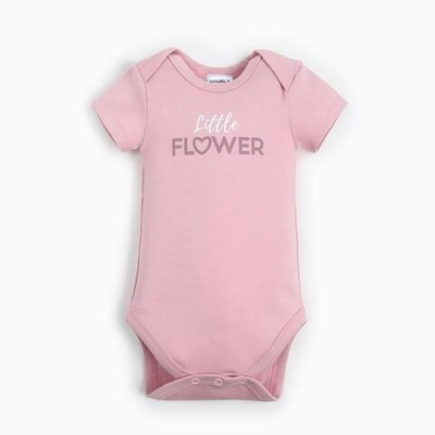 Боди Flower, рост 68-74 см, розовый (Крошка Я)