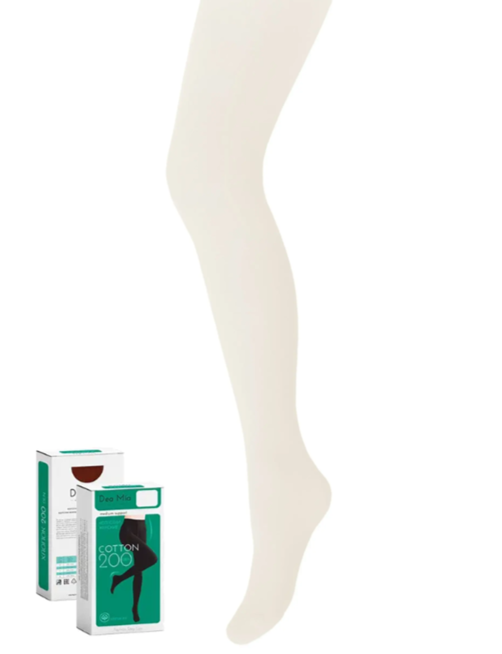 DEA MIA КОЛГОТКИ ЖЕНСКИЕ 1462 COTTON 200 (хлопковые)