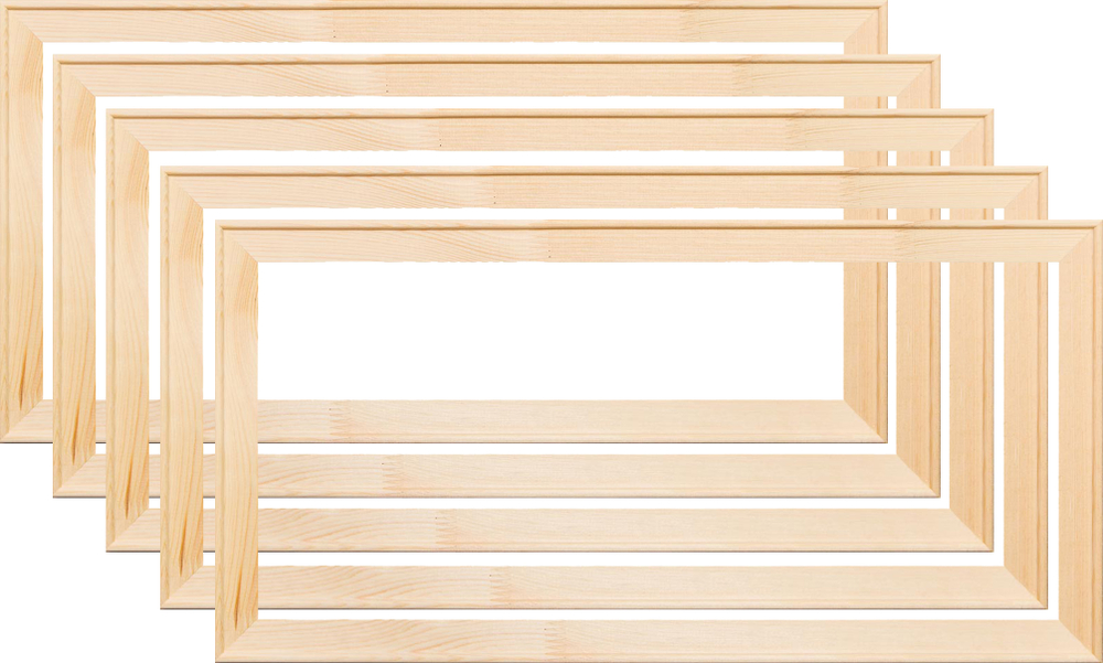 Глухой подрамник 35x65 см. сеч. 40х18 мм. (5 штук)