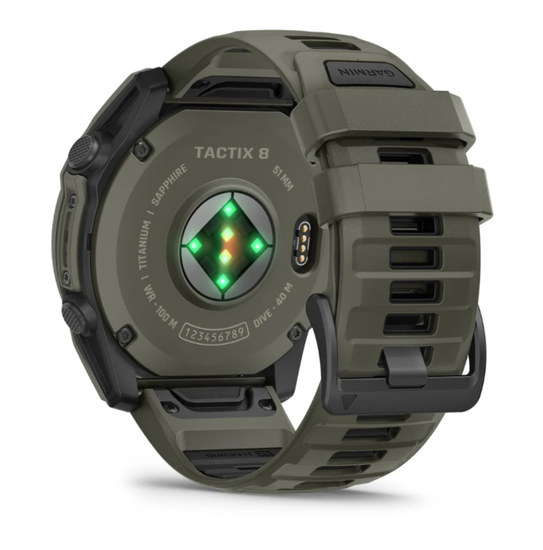 Умные часы Garmin Tactix 8 Amoled edition 51 mm Cerakote Coating Olive Drab