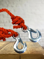 Трос буксировочный 3т, 4м канатный с крюками AirLine ACA01