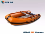Лодка надувная моторная solar-350 к (максима)
