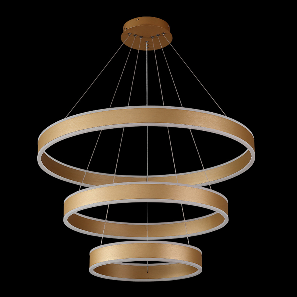 Люстра Crystal Lux MUCHOS SP158W LED GOLD