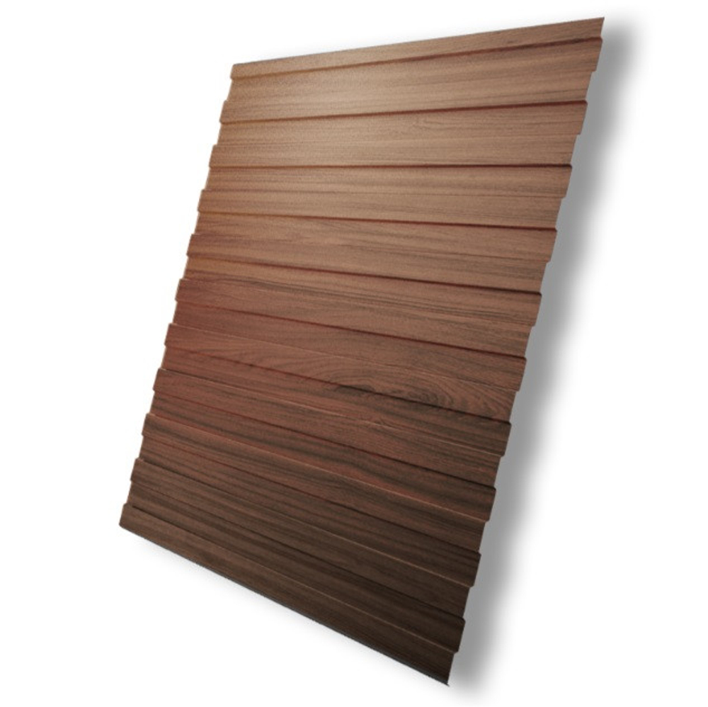 Профнастил С8 Grand Line Colority Print Elite 0,45 мм Honey Wood Twin Color