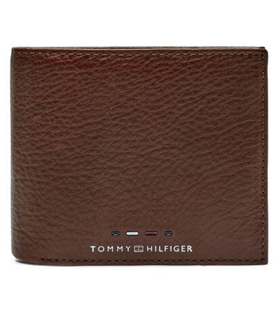 Кожаный кошелек PREMIUM Tommy Hilfiger - коричневый(AM0AM12762)