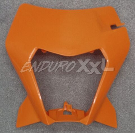 Пластик под фару (маска) KTM 16-23 (под ТБИ) ОРАНЖЕВЫЙ