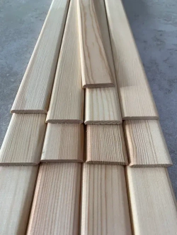 Раскладка деревянная, нащельник 6х40х2000 мм., Экстра сорт, 10 шт., сосна сращенная