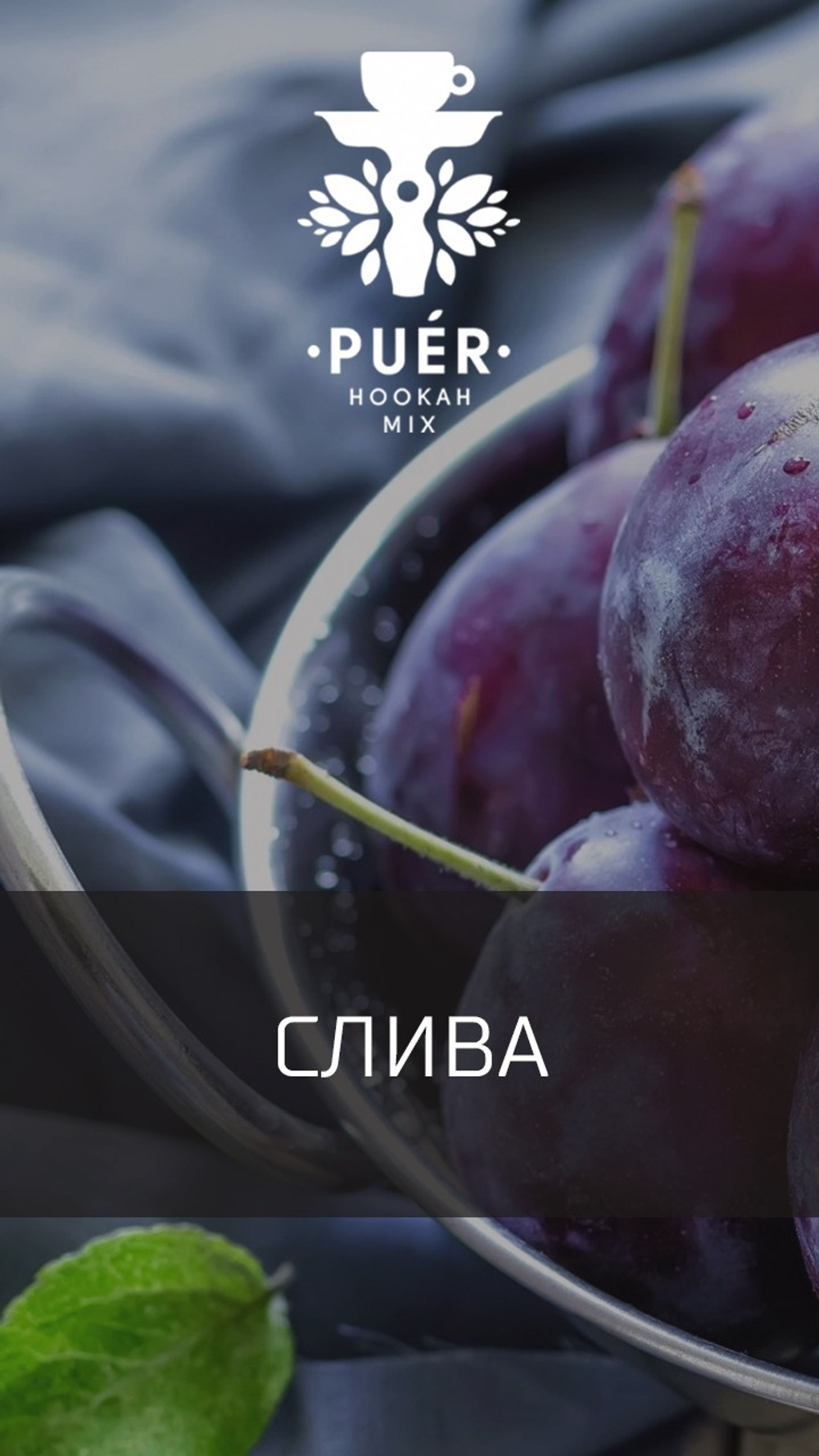 Puer Hookah Mix - Blue Plum (100g)