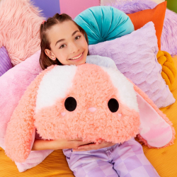 Fluffie Stuffiez - плюшевая подушка Зайка 512967 / артикул   512943 512967  / GTIN 035051512967
