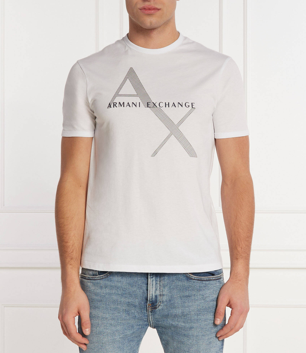 футболка Armani Exchange - белый(8NZT76 Z8H4Z)