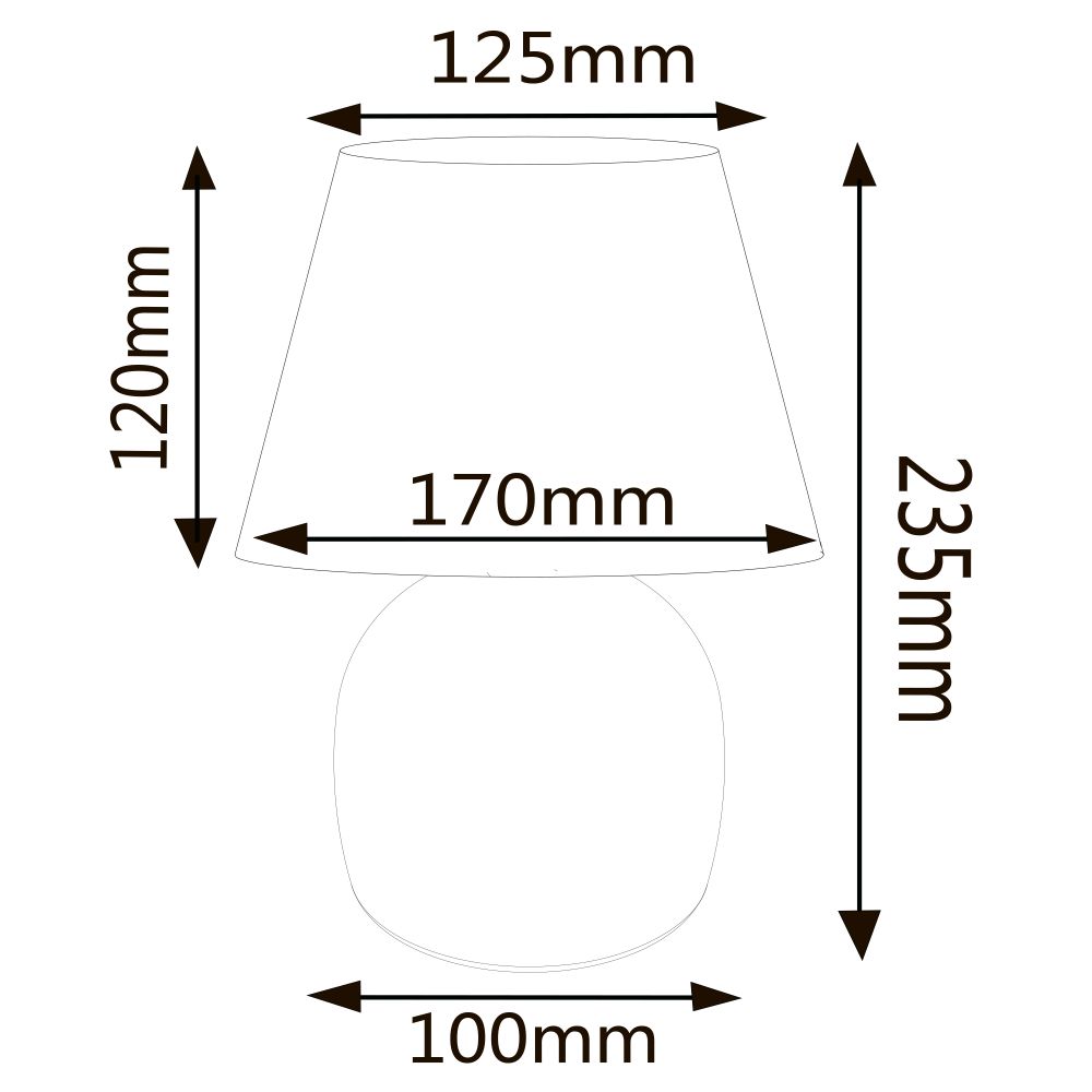 UML-B304 E14 BLACK Светильник настольный декоративный под лампу Е14. 40W. Механический выключатель. Черный. ТМ Uniel