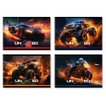 Альбом для рисования А4 24л. на гребне "Unlimited" (BG)