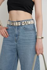 ШИРОКИЙ РЕМЕНЬ НА КОБУРНЫХ КНОПКАХ SELFMADE MILK