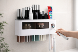 Продуманный органайзер для ванной: всё для гигиены на своём месте