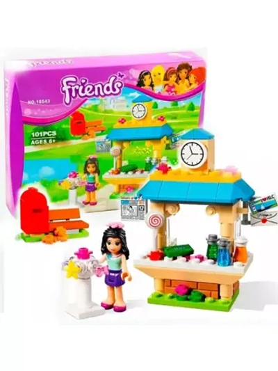 Конструктор Френдс "Туристический киоск Эммы" - 101 деталь