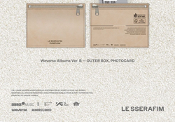 Альбом LE SSERAFIM - PUREFLOW PT.1 2nd Studio Album WVS ALBUMS 2 Version SET