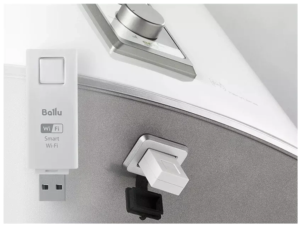 Накопительный электрический водонагреватель Ballu BWH/S 30 Smart WiFi DRY+