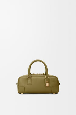 Loewe Укороченная сумка Amazona 23 из телячьей кожи наппа, оливковый