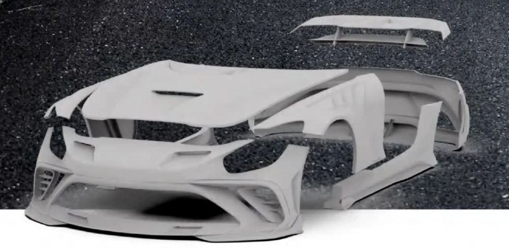 Обвес "Paragon" для Mercedes-Benz AMG GT C190 R190 Мерседес карбоновый тюнинг