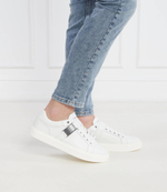 Кожаные кроссовки Calvin Klein - белый(HM0HM01381)