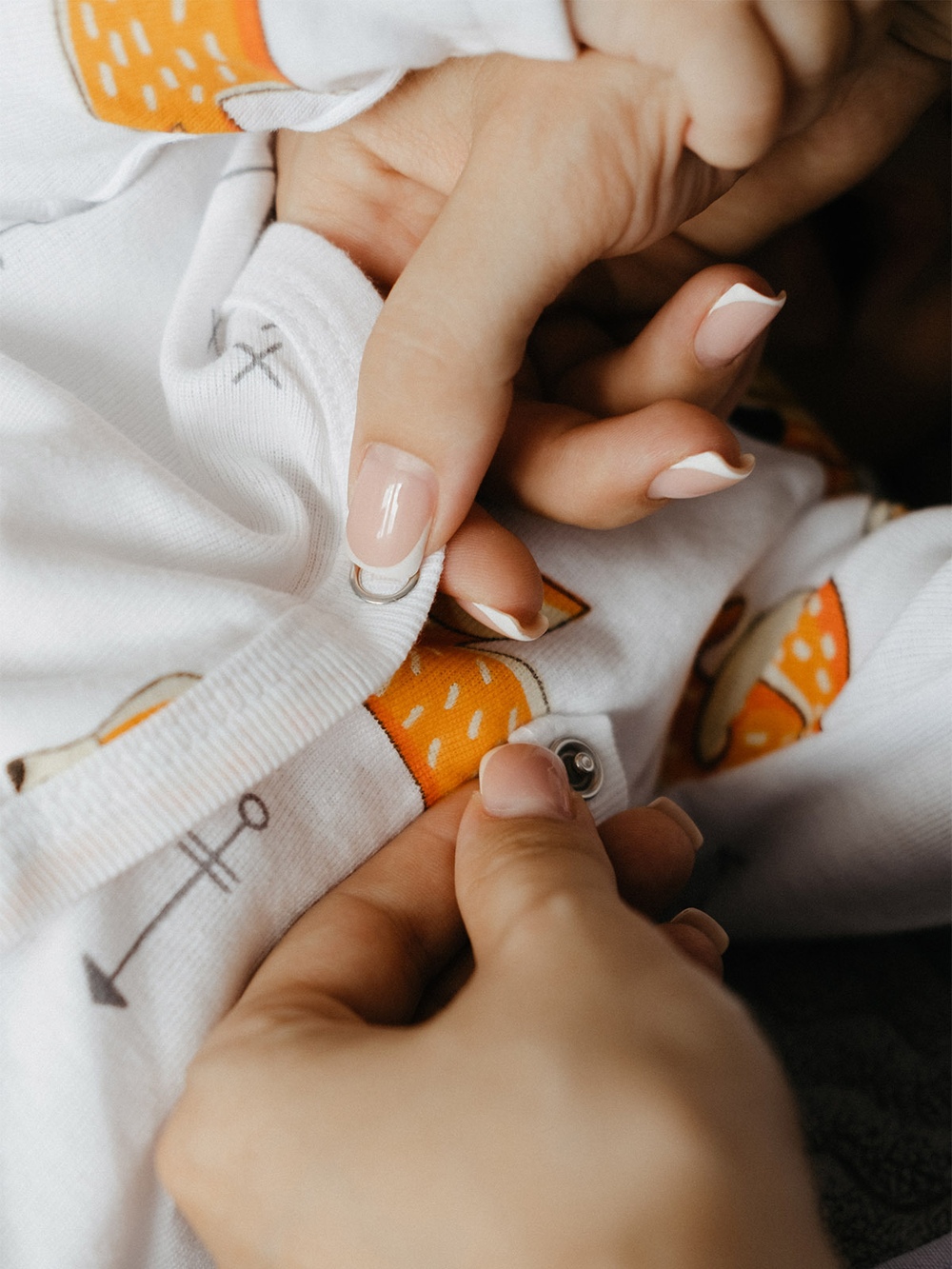 Распашонка Mjölk Лисички