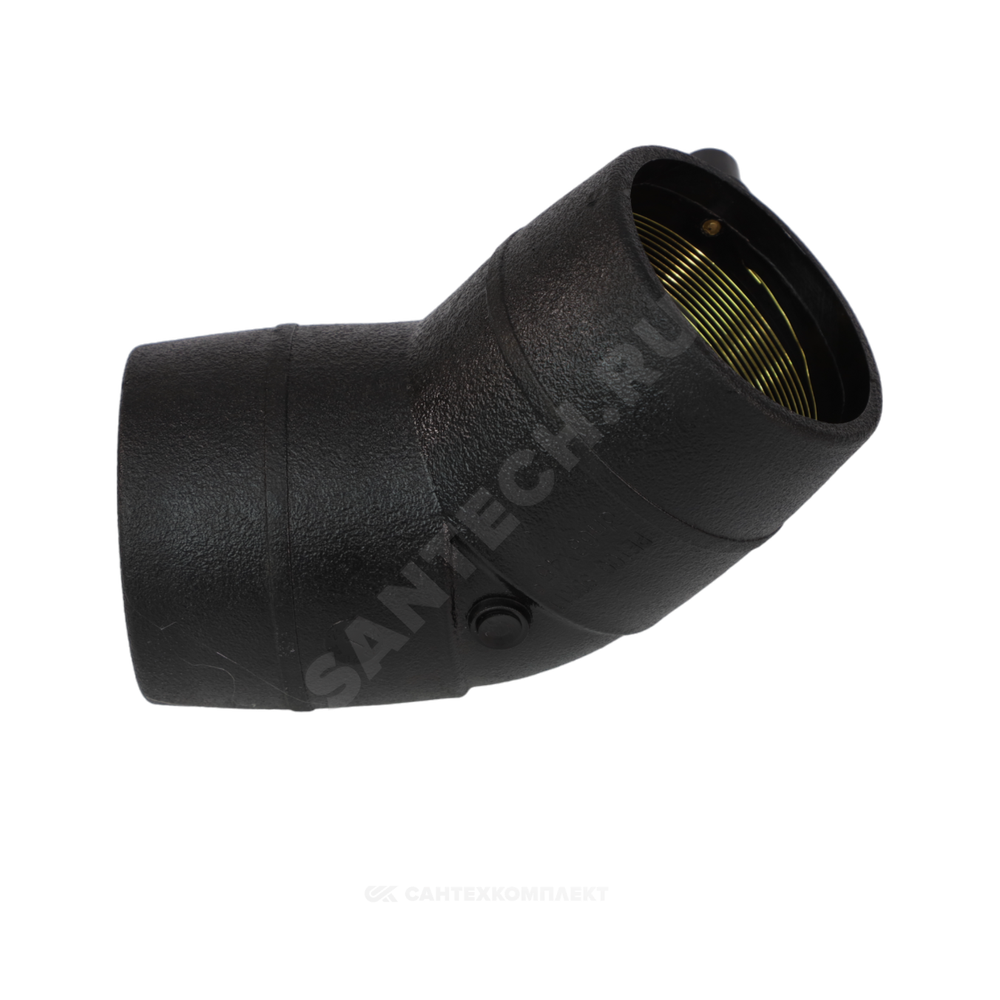 Отвод электросварной ПЭ100 Дн 110х45гр Ру16 SDR11 SMART JOINT EFL4110A