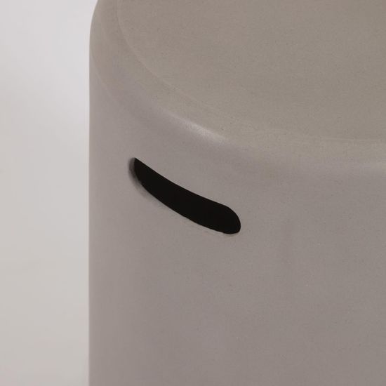 Столик Taimi из бетона в сером цвете 35 см