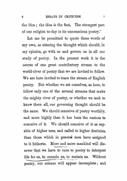 Essays in Criticism. Second Series | Matthew Arnold