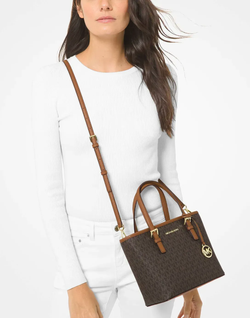 Тоут Michael Kors Jet Set Logo ES | Коричневый с песочным