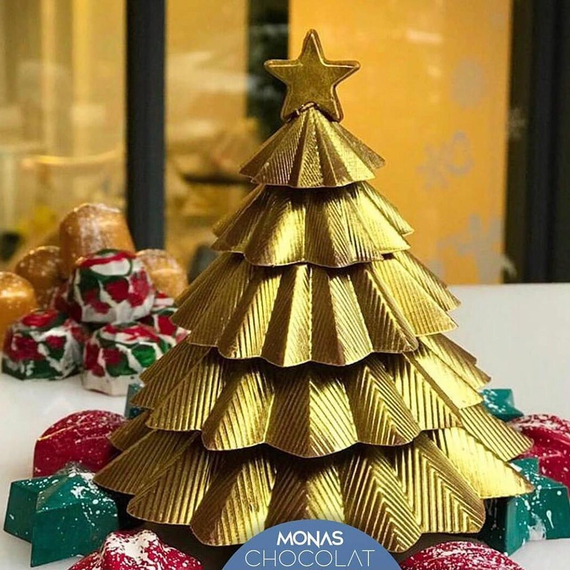 218 | Форма для шоколадных фигур &quot;Ёлка&quot; (275*175мм)