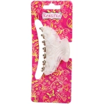 Заколка-краб для волос « ЭЙФОРИЯ», лана, микс 6 цветов, 7см (блистер Кокетка)