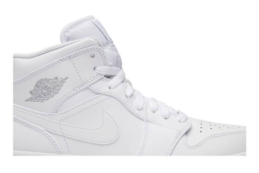 Кроссовки Jordan Air Jordan 1 Mid "Triple White"
