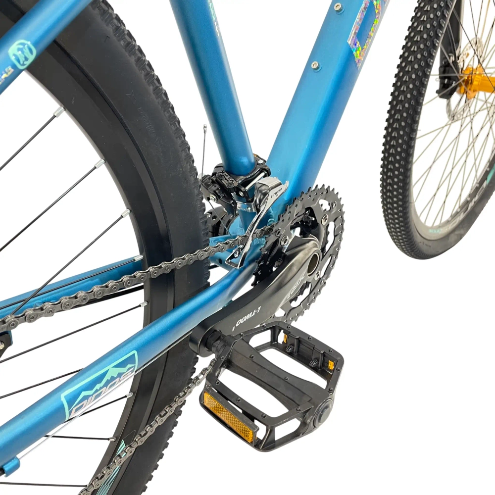 Велосипед Dinos 29" 10скор (L-Twoo A7, алюминиевая рама, гидравлические тормоза) Зеленый (DIN-46-1)