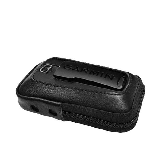 Чехол для Garmin eTrex SE натуральная кожа, вырез для крепления (02-130)