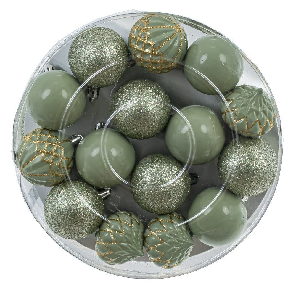 GAEM Набор из 56шт Украшение новогоднее "Шар", L21 W21 H37 см