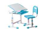 Комплект растущей детской мебели Fundesk Sole парта + стул + выдвижной ящик