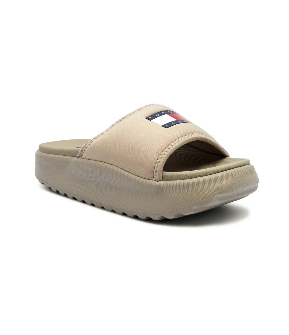 Шлепанцы CHUNKY POOL SLIDE Tommy Jeans - кремовый(EN0EN02448)