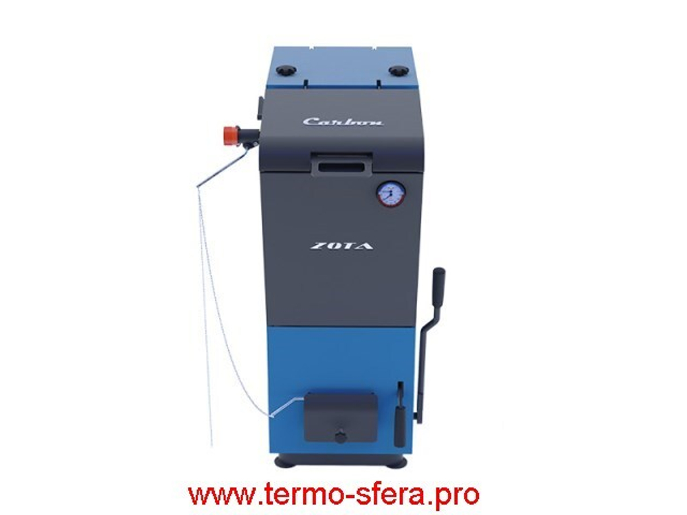 Котел твердотопливный ZOTA (Зота) Сarbon (Карбон) 20 кВт
