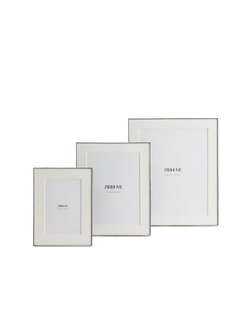 Zara Home Фоторамка из стекла, цвет серебристый, 20.5 см