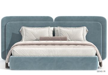 Кровать Эскада с широким изголовьем