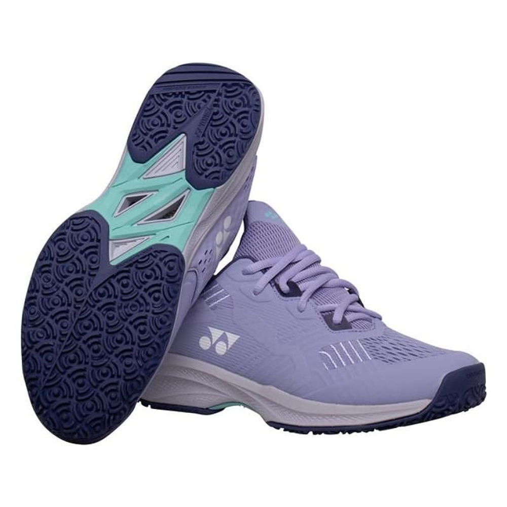 Женские Кроссовки теннисные Yonex Power Cushion Sonicage Clay - туман фиолетовый